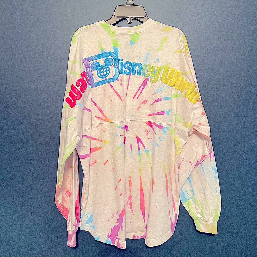 Neon Splatter Tie Dye WDW Spirit Jersey